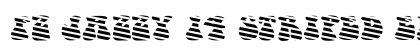FZ JAZZY 14 STRIPED EX Normal Font Preview