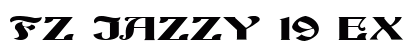 FZ JAZZY 19 EX Medium font free download