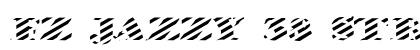FZ JAZZY 38 STRIPED Normal font free download