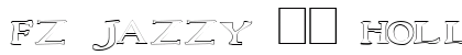 FZ JAZZY 48 HOLLOW EX Normal Font Preview