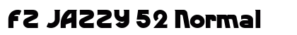 FZ JAZZY 52 Normal font free download