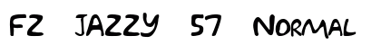 FZ JAZZY 57 Normal font free download