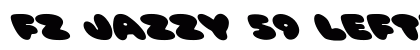 FZ JAZZY 59 LEFTY Normal Font Preview