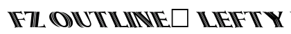 FZ OUTLINE 5 LEFTY Normal font free download