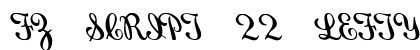FZ SCRIPT 22 LEFTY Normal font free download
