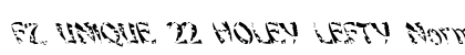 FZ UNIQUE 22 HOLEY LEFTY Normal Font FZ UNIQUE 22 HOLEY LEFTY Normal Font Preview