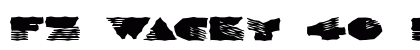 FZ WACKY 40 EX Normal Font FZ WACKY 40 EX Normal Font Preview