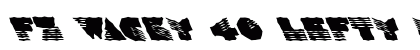 FZ WACKY 40 LEFTY Normal Font FZ WACKY 40 LEFTY Normal Font Preview
