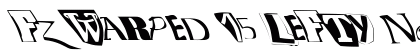 FZ WARPED 15 LEFTY Normal font free download