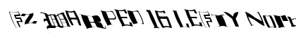 FZ WARPED 16 LEFTY Normal font free download