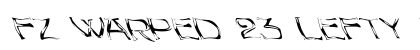 FZ WARPED 23 LEFTY Normal font free download