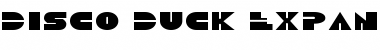 Disco Duck Expanded Expanded Font
