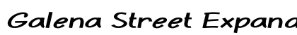 Galena Street Expanded Bold Preview