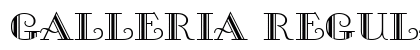 Galleria Regular font free download