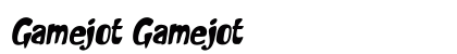 Gamejot Gamejot Font Preview