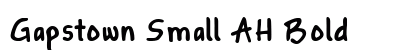 Gapstown Small AH Bold Preview