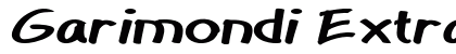 Garimondi Extra-expanded Bold font free download