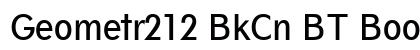 Geometr212 BkCn BT Book font free download
