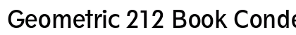 Geometric 212 Book Condensed Preview