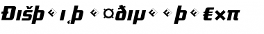District-MediumItaExp Regular Font