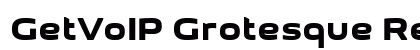 GetVoIP Grotesque Regular preview GetVoIP Grotesque Regular preview