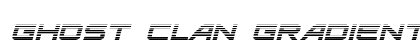 Ghost Clan Gradient Italic Italic font free download