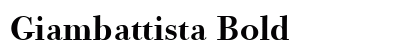 Giambattista Bold Preview