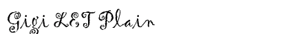 Gigi LET Plain Font Preview