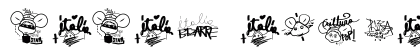 GIGIO ITALIA BIZARRE GIGIO ITALIA BIZARRE Font Preview