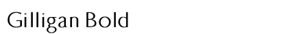Gilligan Bold font free download