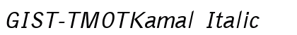 GIST-TMOTKamal Italic Preview