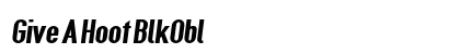 Give A Hoot BlkObl Preview