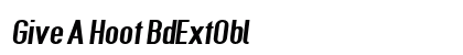 Give A Hoot BdExtObl Preview