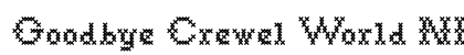 Goodbye Crewel World NF Regular preview