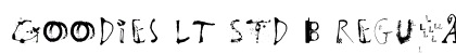 Goodies LT Std B Regular font free download