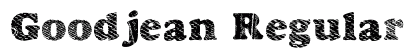 Goodjean Regular font free download