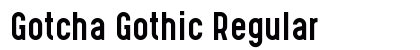Gotcha Gothic Regular Preview