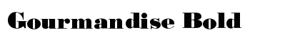 Gourmandise Bold font free download
