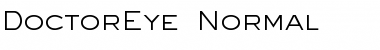 DoctorEye Normal Font