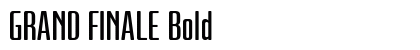 GRAND FINALE Bold font free download