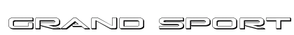 Grand Sport 3D Regular font free download
