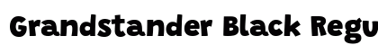Grandstander Black Regular font free download
