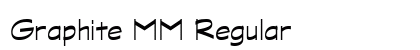 Graphite MM Regular font free download