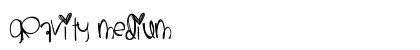 Gravity Medium font free download