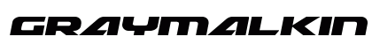 Graymalkin Compact Expanded Expanded font free download