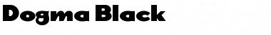 Download Dogma-Black Font