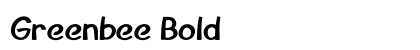Greenbee Bold Preview