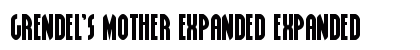 Grendel's Mother Expanded Expanded font free download
