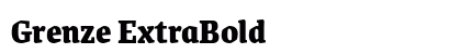 Grenze ExtraBold preview