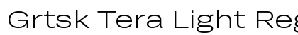 Grtsk Tera Light Regular preview